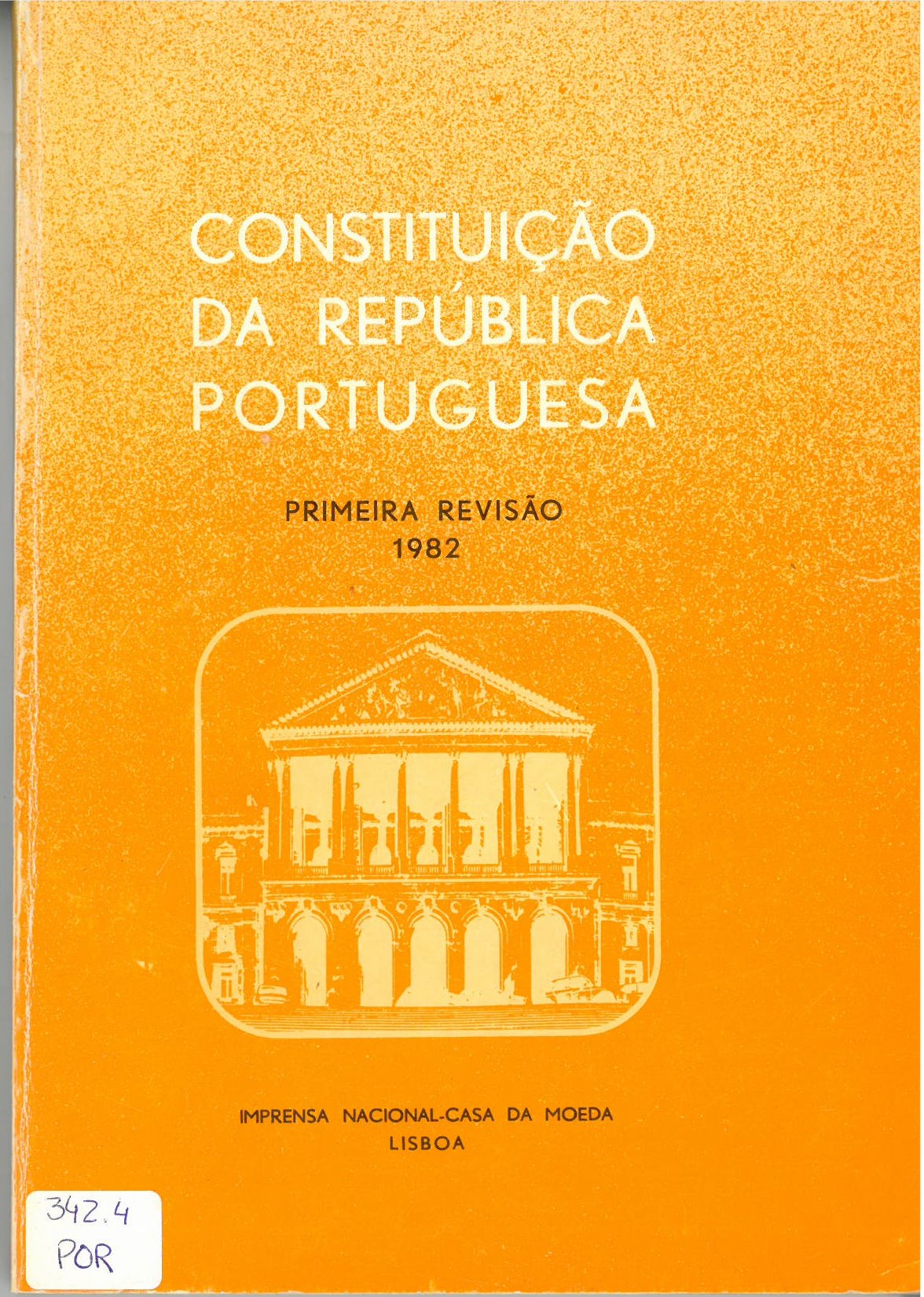 CRP — Primeira Revisão 1982